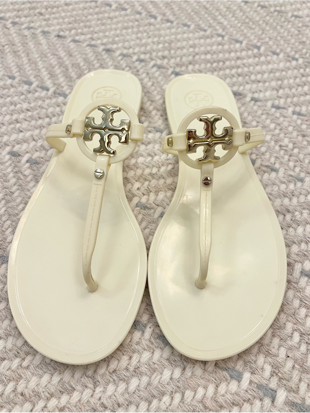 Tory Burch Mini Miller Jelly Sandals, size 8